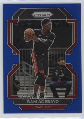 2021-22 Panini Prizm Blue Prizm 159/199 Bam Adebayo #228 10qq