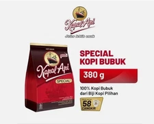 Kapal Api Special Ground Coffee (Kopi Kapal Api) 380gr Authentic Indonesian