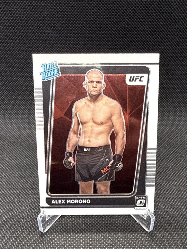 2022 Panini Donruss Optic UFC - Rated Rookie Alex Morono #104 (RC)
