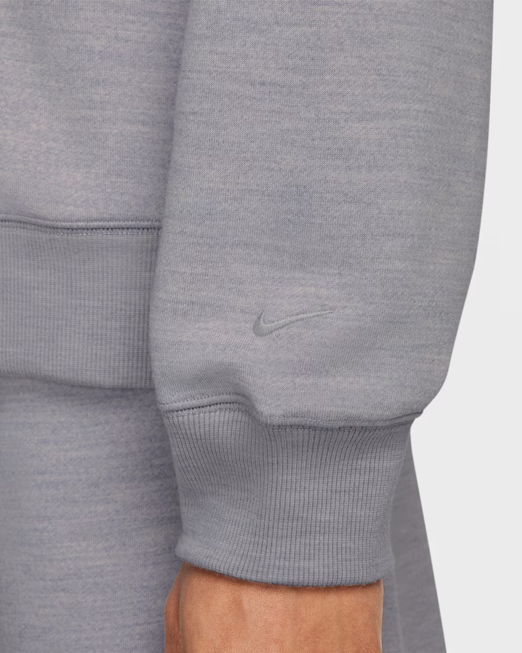 NWT Nike Wool Classics Crewneck Sweatshirt Unisex Adult Medium Grey FV4883 $130 thumbnail 5