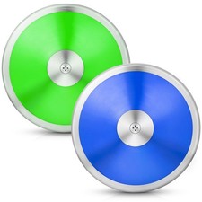 Wettarn 2-Pack 1kg Discus for Track  Field Training - Durable Nylon