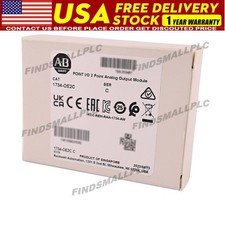 AB 1734-OE2C POINT I/O 2 Point Analog Output Module 1734OE2C US Free Tax