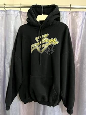 Jeg’s Drag Racing XXL 2XL Black Drawstring Hoodie with Front Pocket -