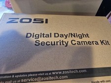 ZOSI 4-Pack 1080p HD-TVI Dome Security Cameras-New Open Box-80ft Night Vision 