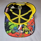Rare Marvel Comics X-Men Wolverine Snapback Hat Black Vintage Under Bill Art