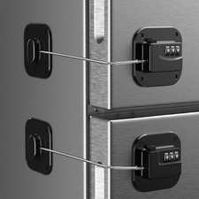 Refrigerator Lock, Combination Lock for Refrigerator Cabinets, Drawers, Heavy