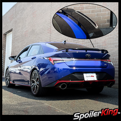 #ad Add on Gurney Flap Lip Spoiler Fits Hyundai Elantra N Line 2021 present 244GF $113.05