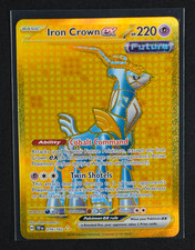 Iron Crown ex - Holo Hyper Rare #216/162 SV05: Temporal Forces 2024 NM on eBay