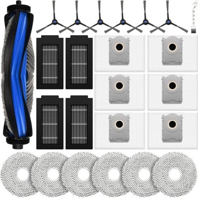 24 Stück Zubehör für Ecovacs Deebot T50 Pro Omni Gen2 / T50 PRO Omni / T50 Om...