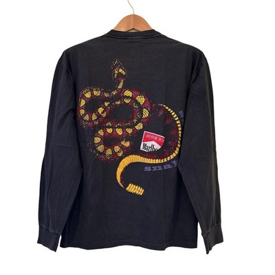 Vintage 90s Marlboro Snake Pass Adventure Pocket Long Sleeve Sz L