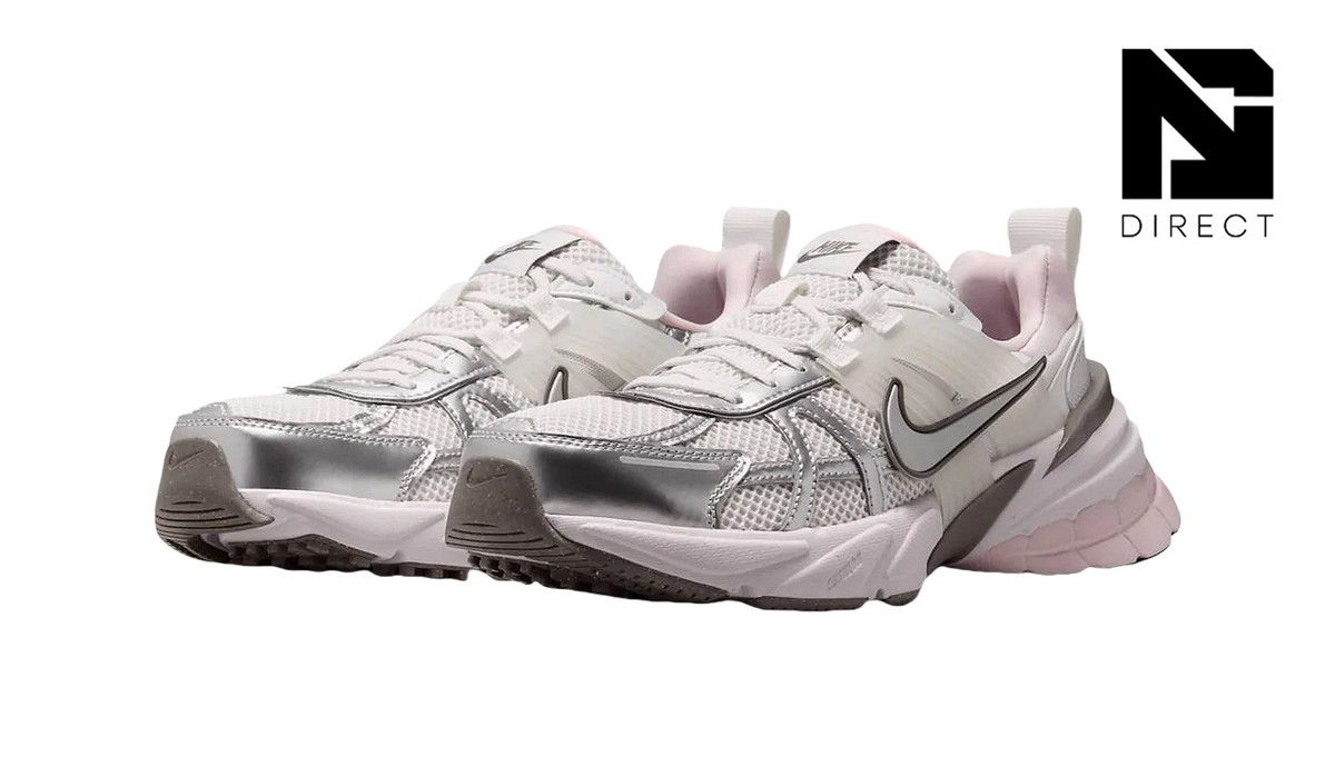 Brand New Nike V2K Run Platinum Tint/Metallic Silver FD0736 010