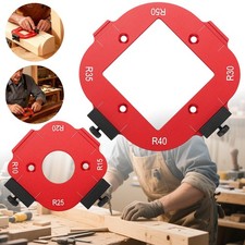 2PCS Radius Jig Fr&auml;sschablone Radius Schablone Pr&auml;zise Durable f&uuml;r Basteln