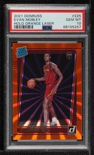 2021 Panini Donruss Rated Rookie Holo Orange Laser Evan Mobley PSA 10 GEM MT 0a5