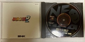 Fatal Fury 2 SNK Neo Geo CD Fighting NTSC-J Japan Import Includes Items Shown