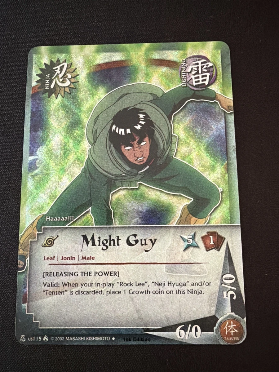 Naruto CCG Bandai Near Mint or Better Individual Trading Card