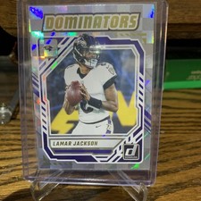2025 Panini Donruss Lamar Jackson Dominators Baltimore Ravens #DOM-LJM