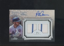 2020 Topps Sterling Seasons Pete Alonso New York Mets Jersey AUTO 22/25
