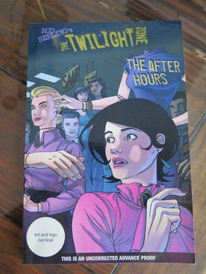 THE TWILIGHT ZONE AFTER HOURS & WALKING DISTANCE TPB TWO-SIDED ADVANCE PROOF RAR
