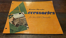Chevrolet Genuine Accessories 1938 Chevrolet Catalog