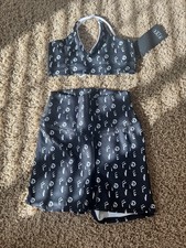 Five Dance Wear Five Print Women's Set: Adult XS Top and Adult S Bottoms