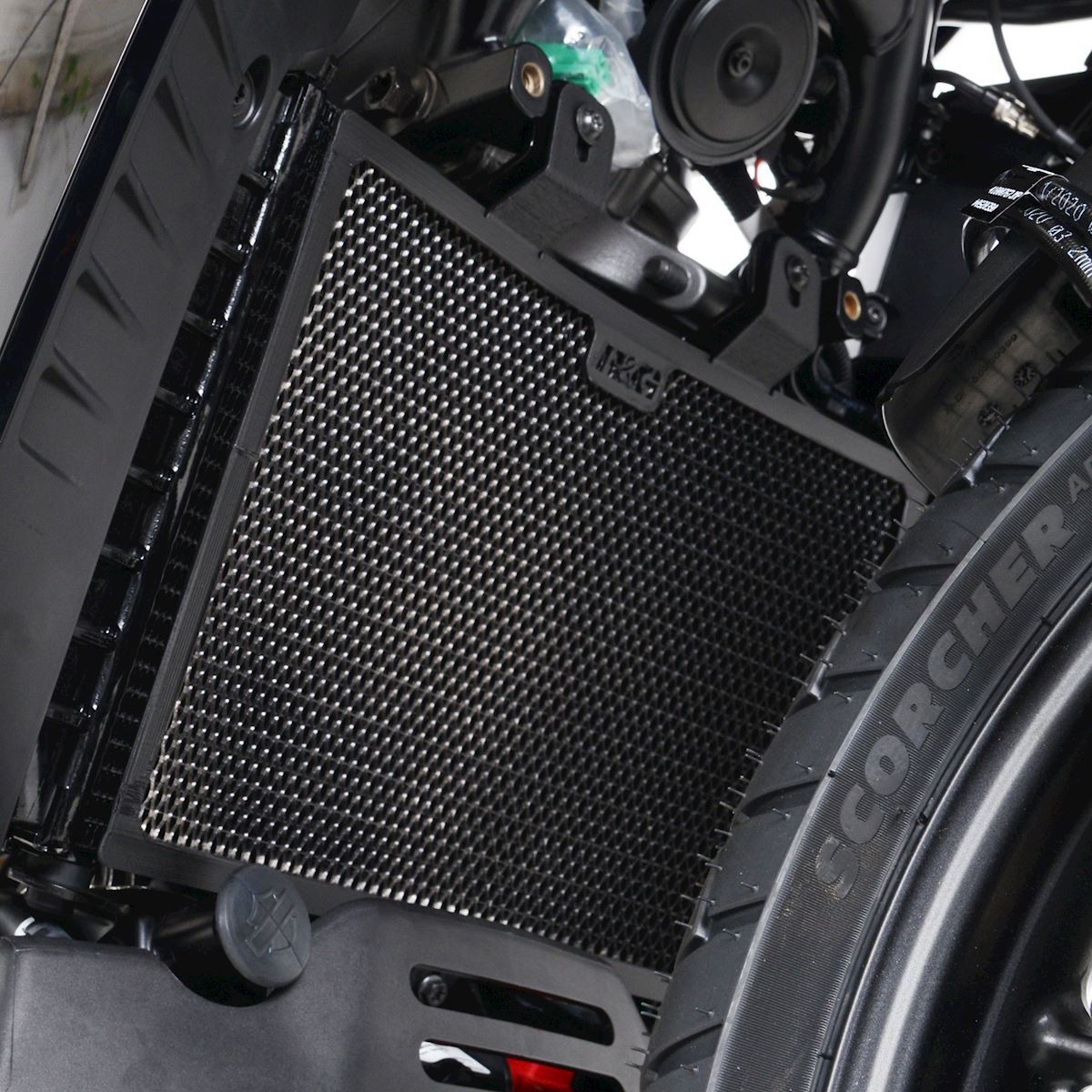 R&G Radiator Guard Black Harley-Davidson Pan America 1250 2021 - 2023