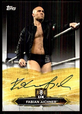 2020 Topps Wwe Nxt Roster Autographs Fabian Aichner Auto #AFA