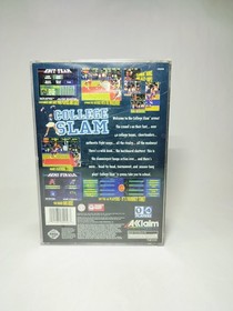 College Slam (Sega Saturn, 1996) cib hinges intact  tested and working