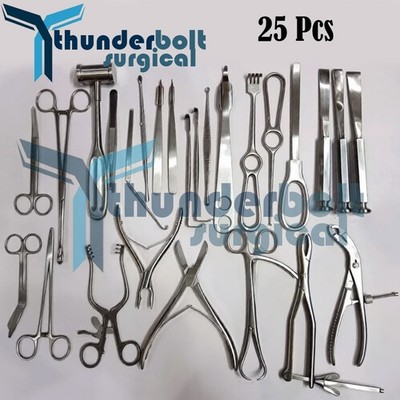 Basic Orthopedic Surgery Kit German Orthopedic Surgical instruments Set of 25 PC