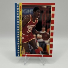 1987-88 Fleer - Akeem Olajuwon #3 Sticker Houston Rockets NBA