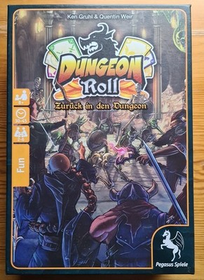Dungeon Roll - Zurück in den Dungeon - Pegasus Spiele - für 3-8 Spieler ab 8 J.