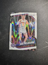 2025 Panini Prizm WNBA #128 Jade Melbourne White Seismic Prizms