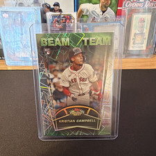 Topps 2025 Stadium Club Kristian Campbell Red Sox Beam Team Insert BT-6 RC