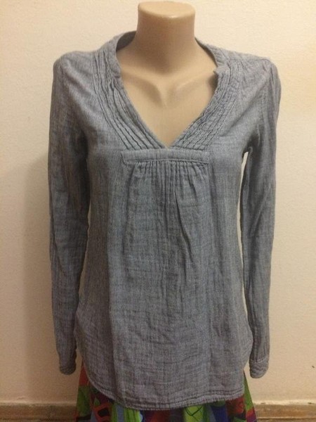 Women Maison Scotch Shirt Navy 36 / S #NV15