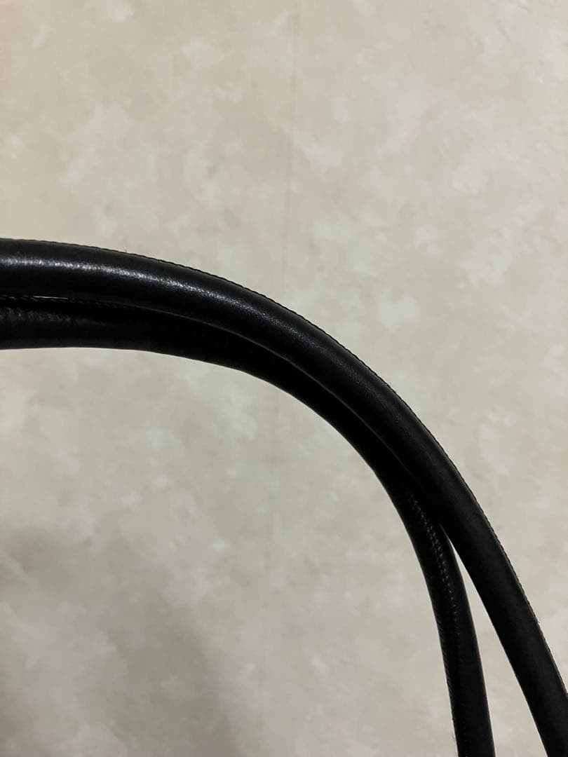 GUCCI 2002AW Tom Ford Suede Large Tote Bag Black Leather Vintage thumbnail 4