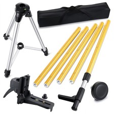 13.8 Ft / 4.2 M Laser Level Pole with Tripod ...