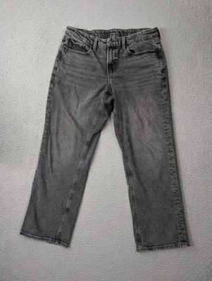 American Eagle Curvy Straight Jeans Womens 10 Regular AEO Stretch