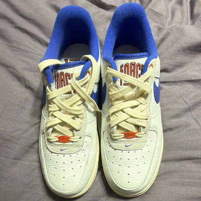 Nike Air Force 1 '07 LX Low Top Leather Sneaker Univ Blue/Summit White 2023