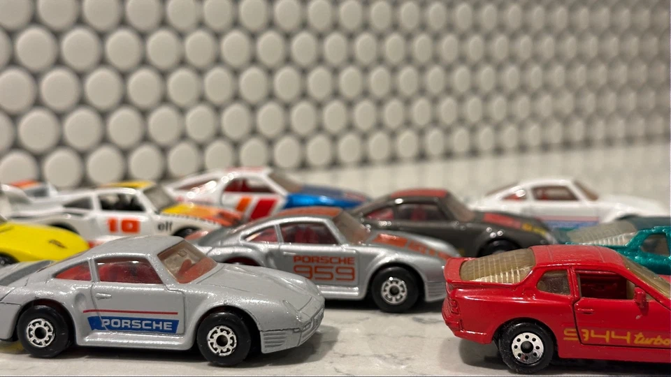 1985 - 1990 VINTAGE MATCHBOX PORSCHE COLLECTION, 9 CARS, RARE - Image 4 of 4
