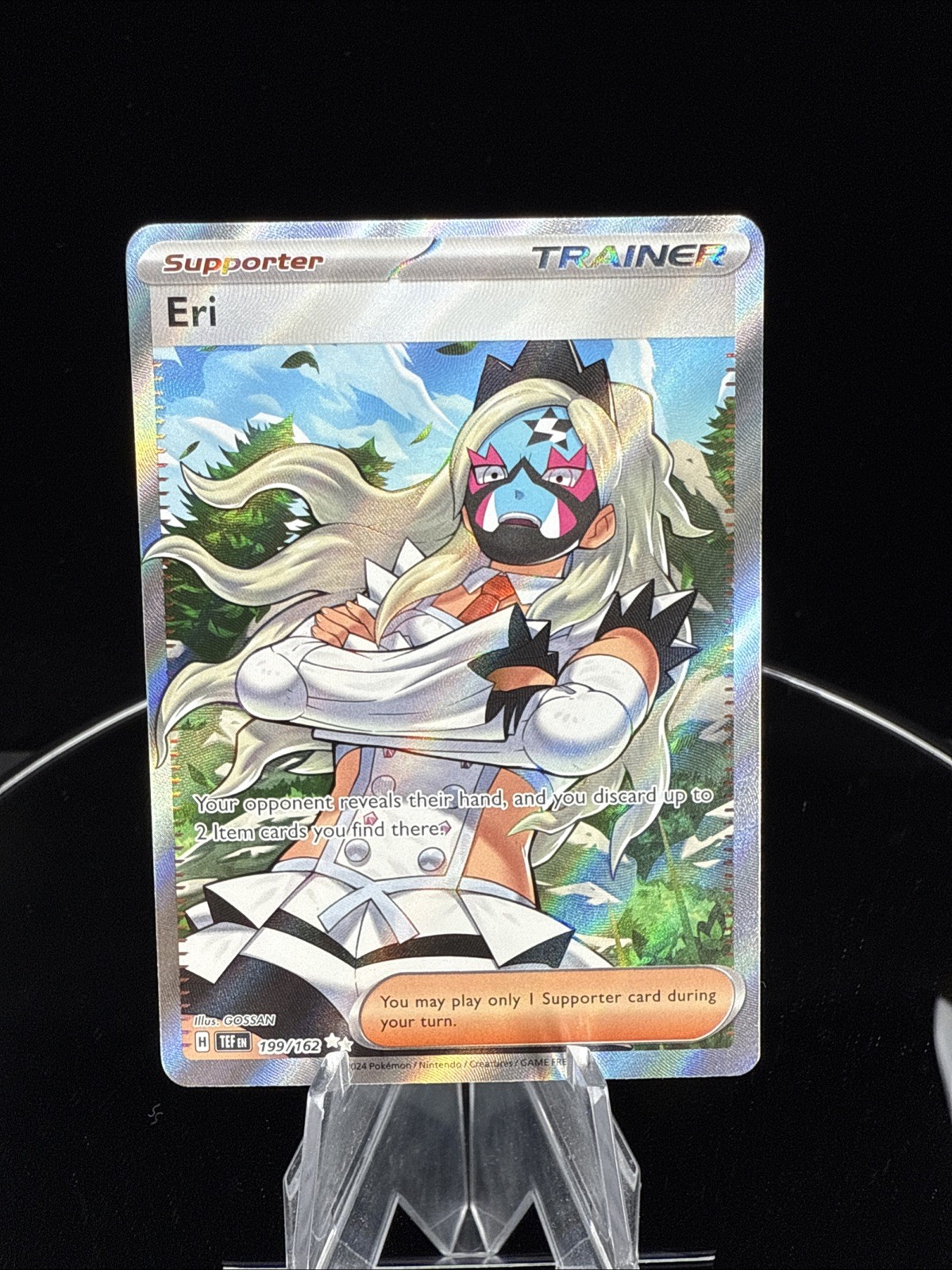 Eri - 199/162 Ultra Rare Holo NM Pokemon SV05: Temporal Forces