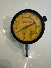STARRETT DIAL INDICATOR .01MM GRADS MODEL NO. 25-481 MADE IN USA