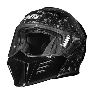 Simpson Motorcycle Mod Bandit Forged Carbon Modular Helmet XXL DOT ECE