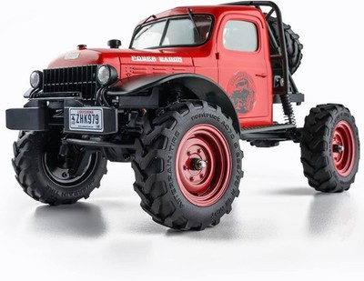 FMS RC Crwaler 1/24 FCX24 Power Wagon RTR 4WD 2.4GHz 3CH Remote Control Car(Red)