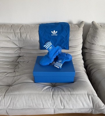 Balenciaga x Adidas Speed Trainer LT Blau Sock Sneaker 40 (US 7) - Neu Full Set