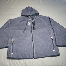 Reebok Women's Blue Zip Up Hoodie Size Medium
