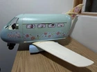 Barbie Mattel 1999 Jet Airplane Playset Vintage Blue Toy Vehicle Tested Working