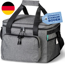 Faltbare Kühltasche Groß 30L Wasserdicht +12H Frische Extra Stark Isolierte Kühl