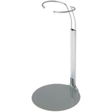 Plymor DSP-5175S Silver Adjustable Doll Stand, fits 10-12 inch Dolls or Figures