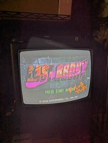 Last Bronx - Sega Saturn. Complete in Box with Obi & Poster. From Japan. Tested