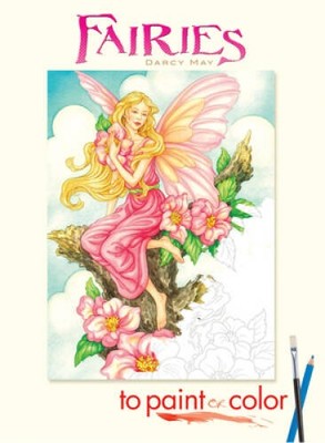 Fairies to Paint or Color (Dover Art Coloring Book) - Paperback - VERY GOOD