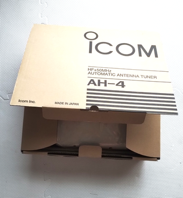 ICOM HF+50MHzオートマチックアンテナチューナーAH-4 ICOM AH-4 Automatic Antenna Tuner HF 50MHz Tested Excellent